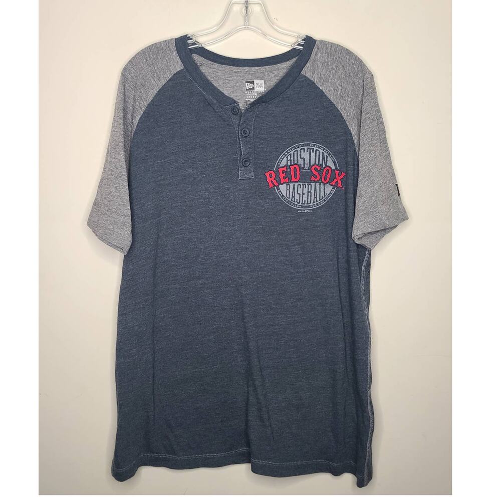 New Era Boston Red Sox MLB baseball short sleeve shirt - large